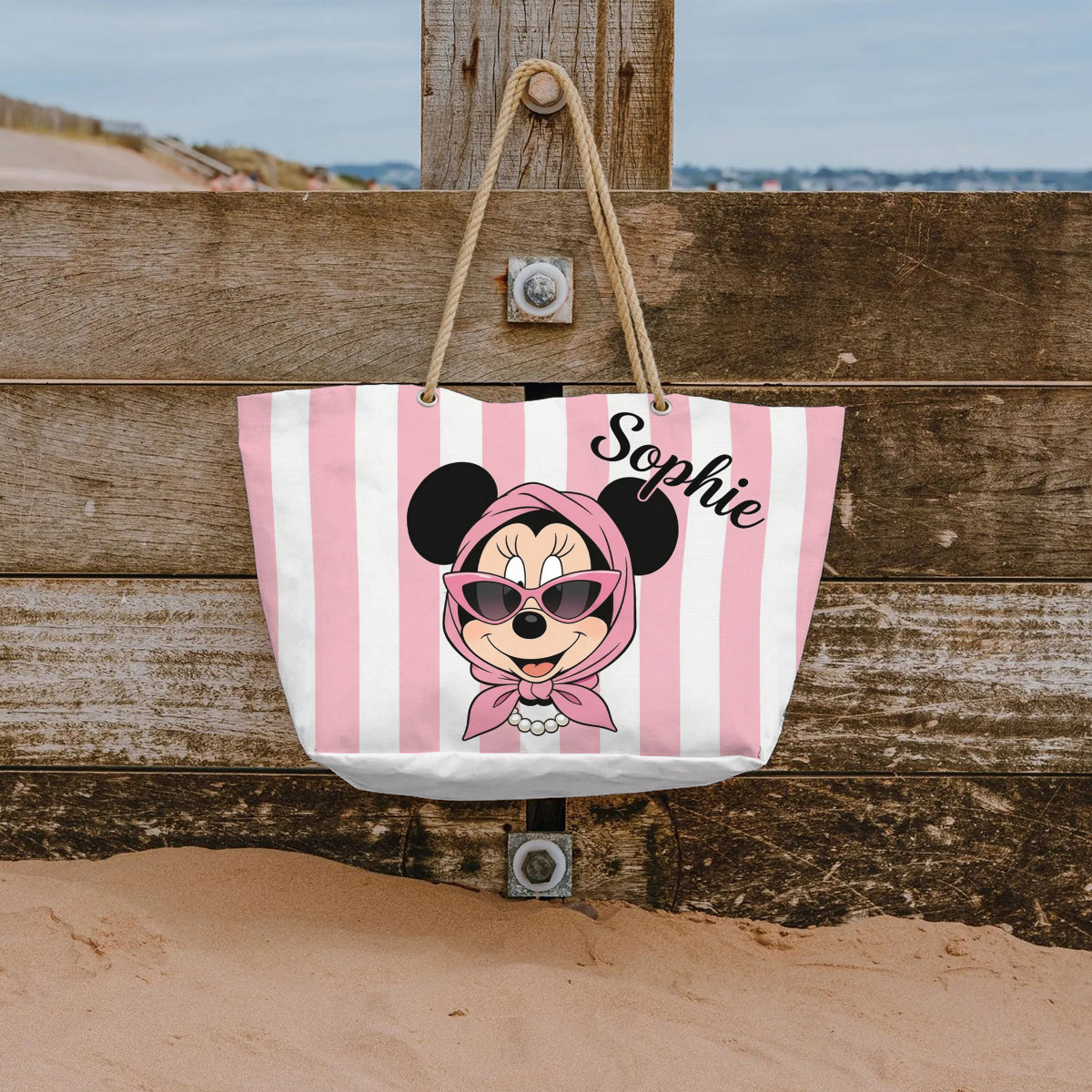 Magical Summer Time - Personalized Mouse Beach Bag