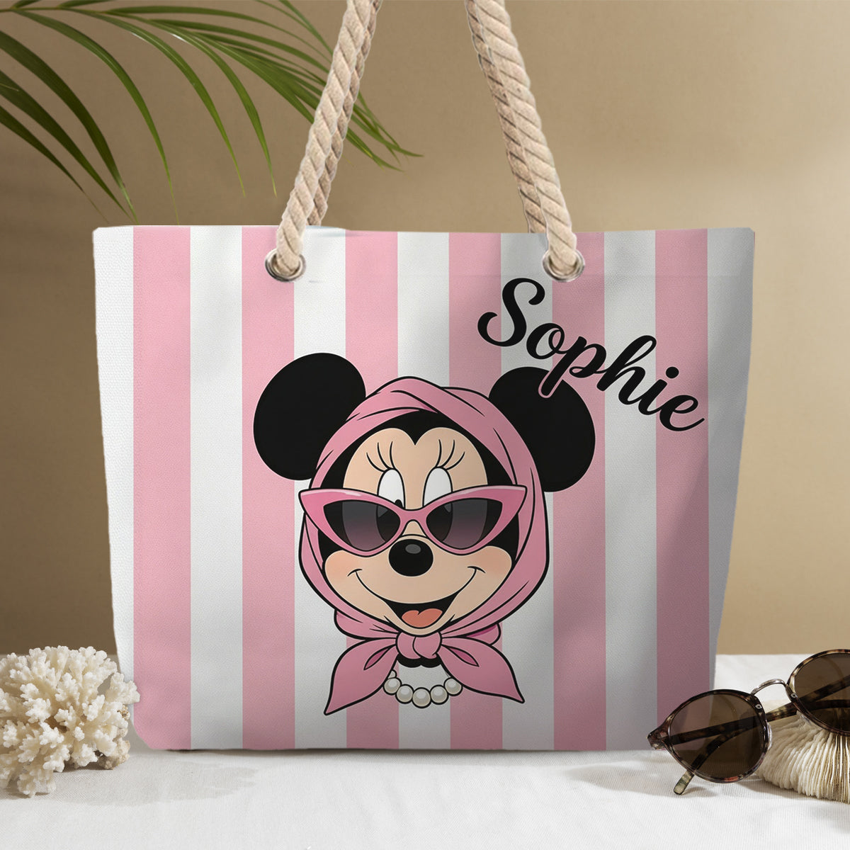 Magical Summer Time - Personalized Mouse Beach Bag