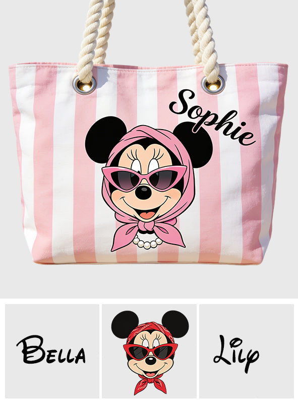 Magical Summer Time - Personalized Mouse Beach Bag