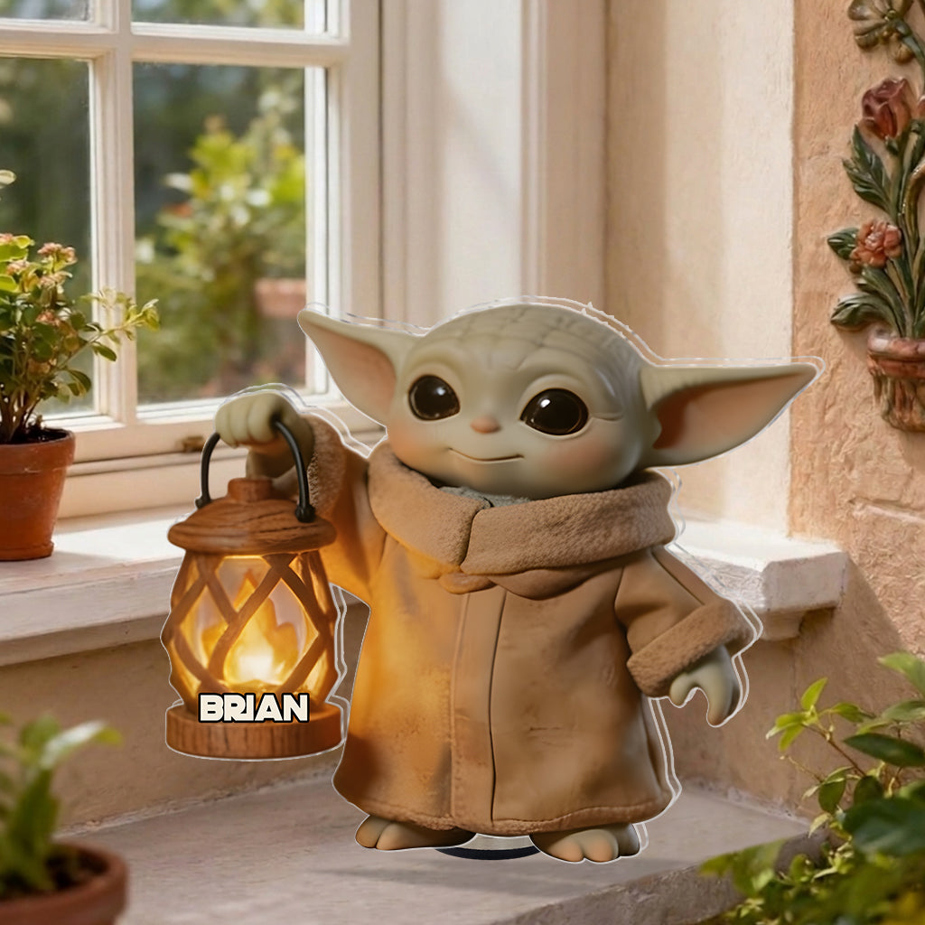 Galactic Guardian - Personalized The Force Solar Acrylic Light