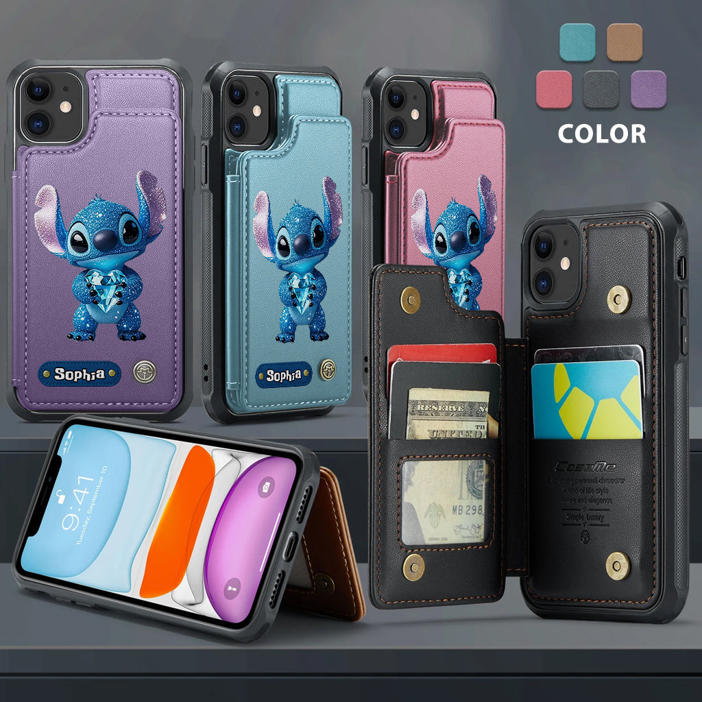 Ohana Means Family - Personalized Ohana Wallet Phone Case
