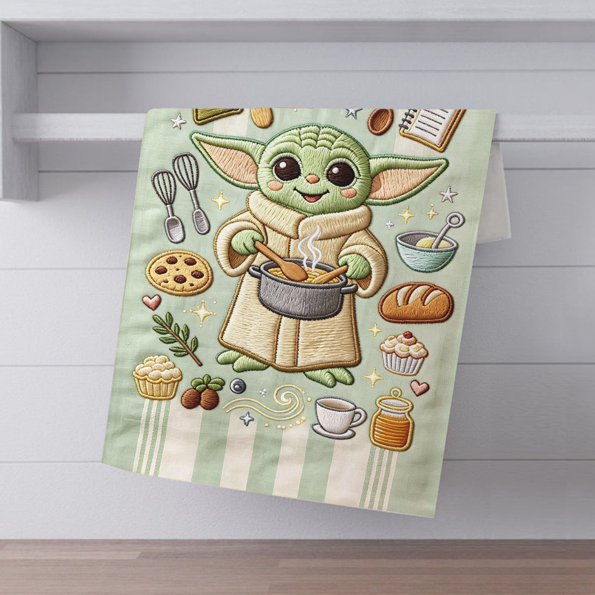 May the Fork Be With You - Personalized The Force Towel