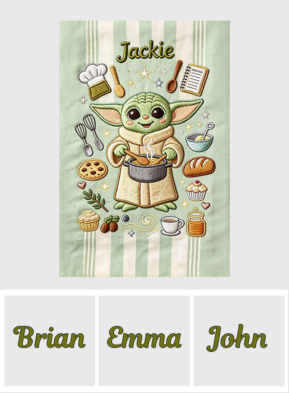 May the Fork Be With You - Personalized The Force Towel