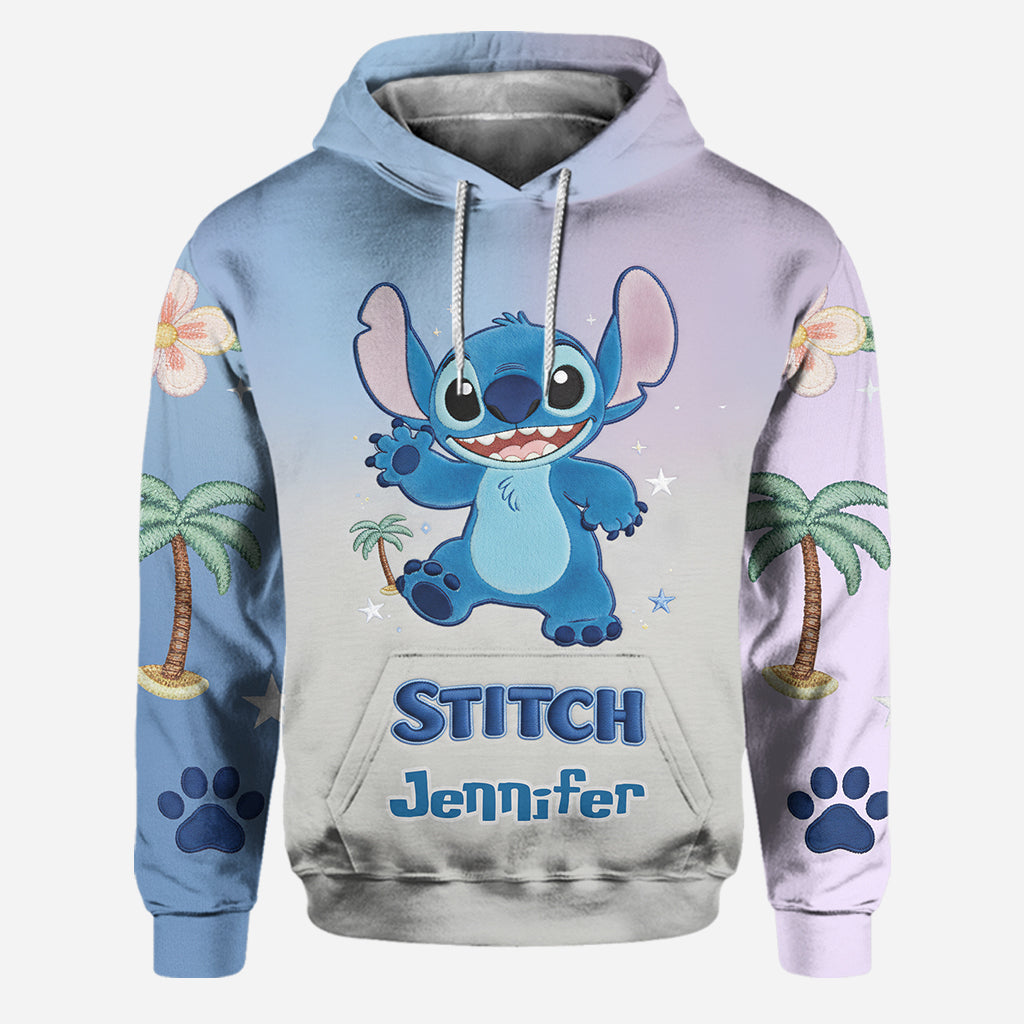 Blue Ohana - Personalized Ohana Hoodie and Leggings