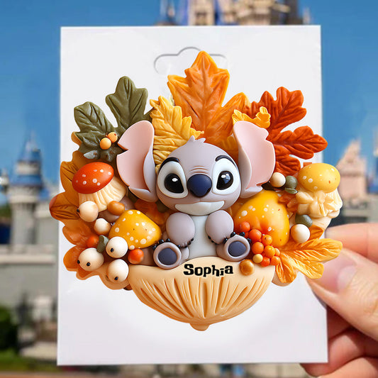 It's The Most Wonderful Time Of The Year - Personalized Ohana Pin