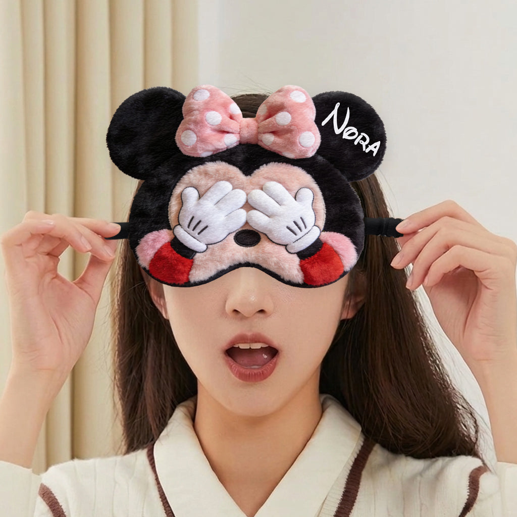 Funny Mouse Sleeping Mask - Personalized Mouse Cooling Sleep Mask