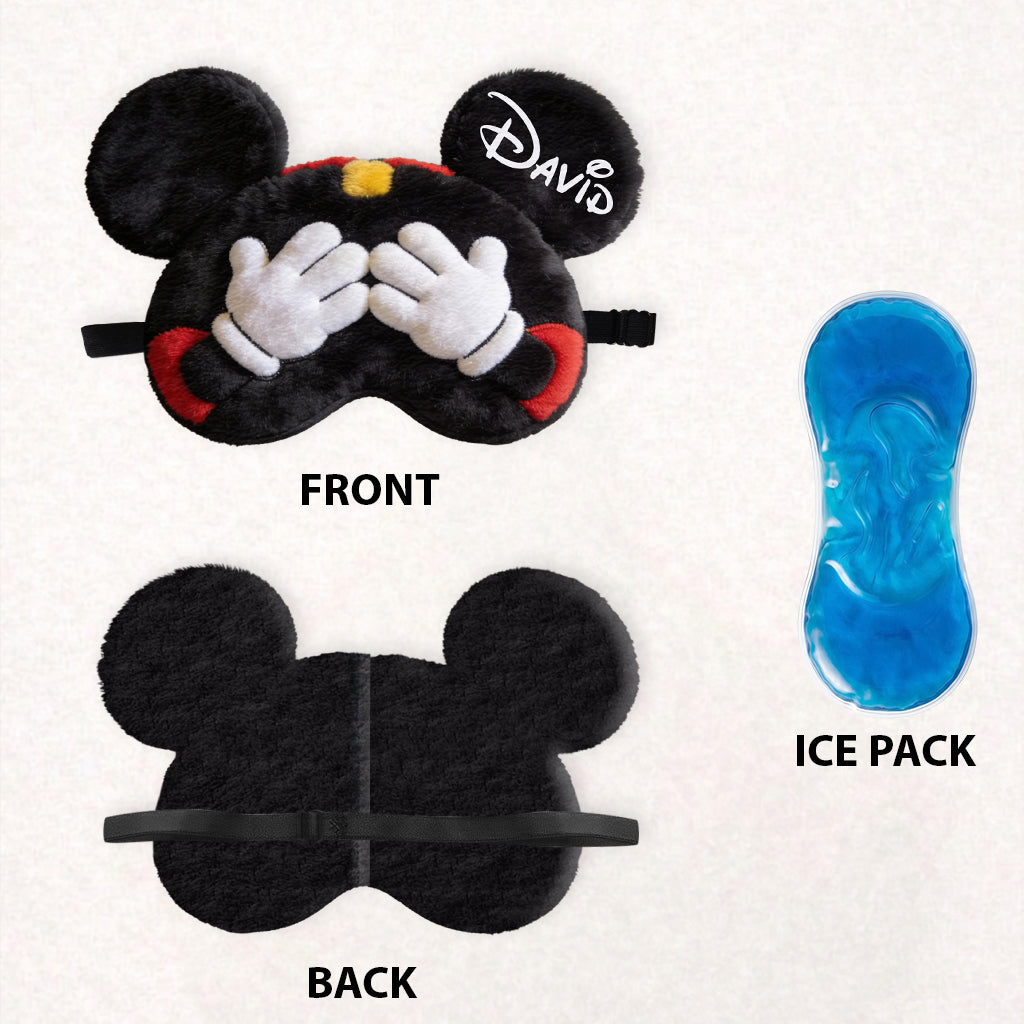 Funny Mouse Sleeping Mask - Personalized Mouse Cooling Sleep Mask