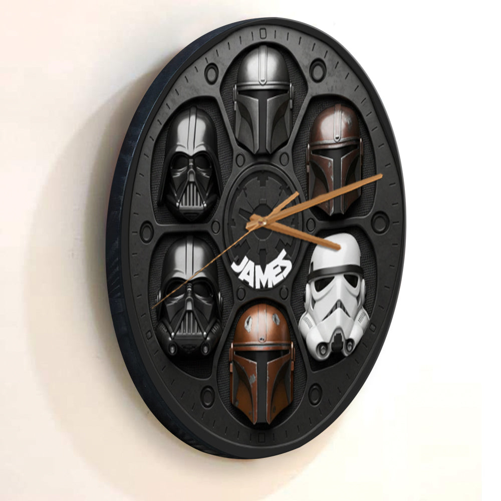 Galactic Legacy - Personalized The Force Wall Clock