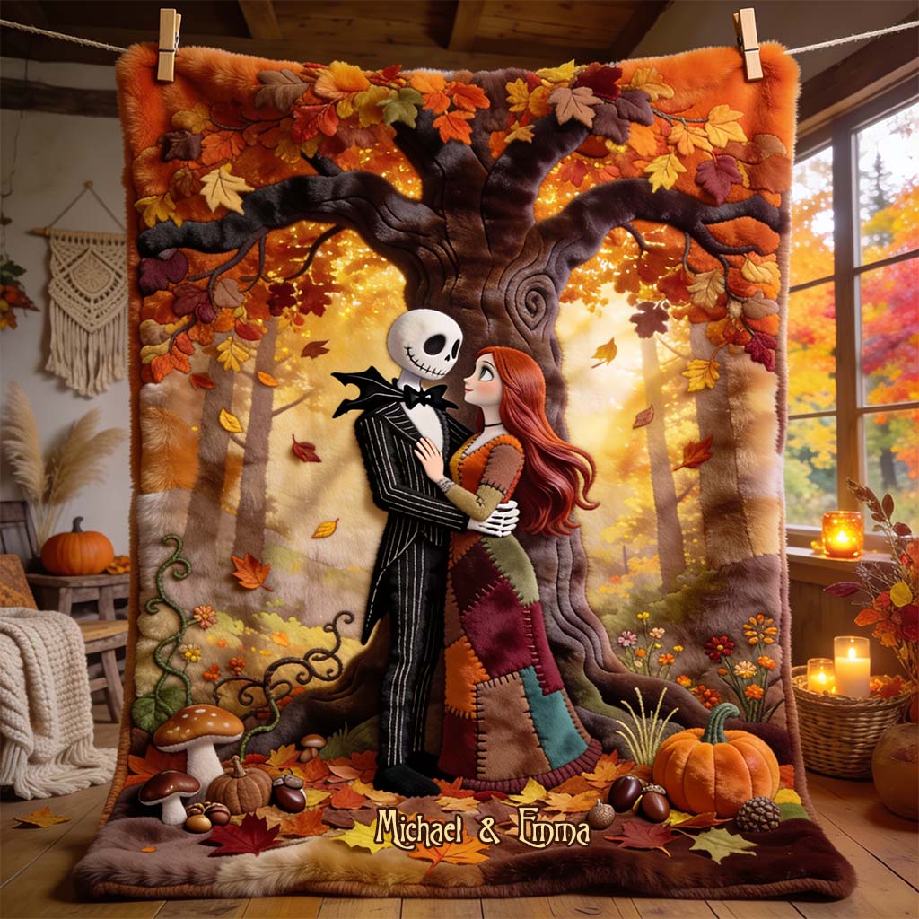 You & Me Magical Season - Personalized Nightmare Blanket