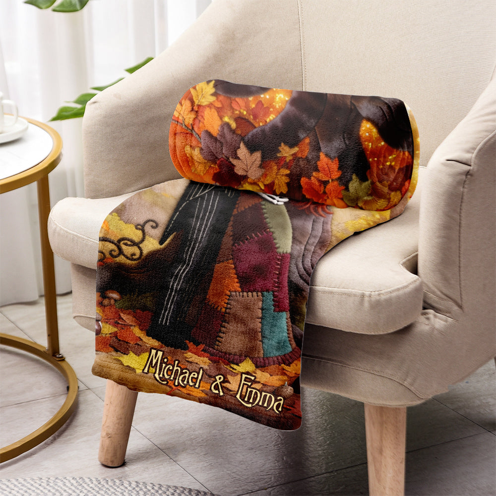 You & Me Magical Season - Personalized Nightmare Blanket