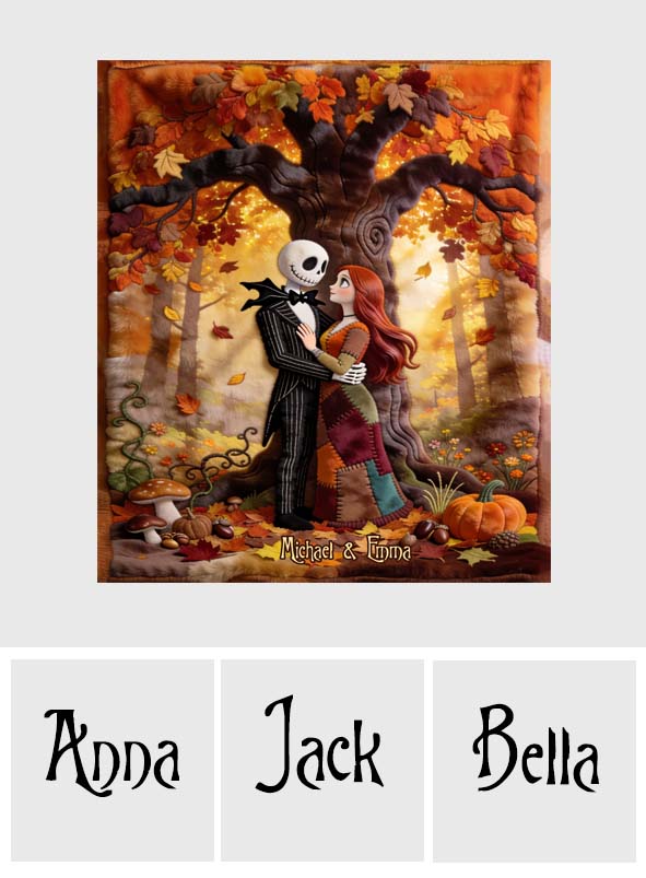 You & Me Magical Season - Personalized Nightmare Blanket