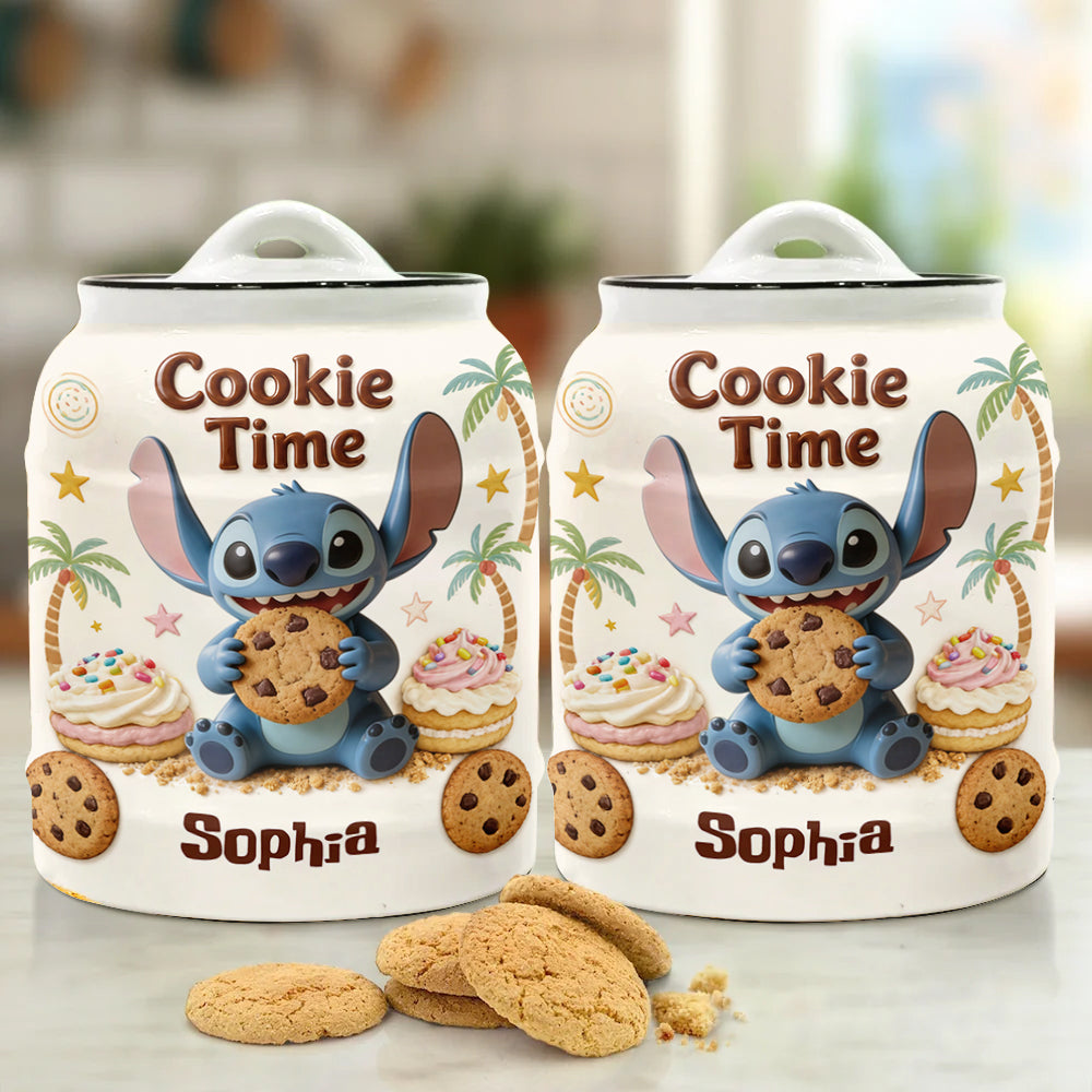 Cookie Time - Personalized Ohana Cookie Jar