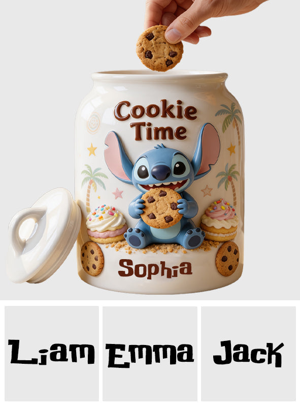 Cookie Time - Personalized Ohana Cookie Jar