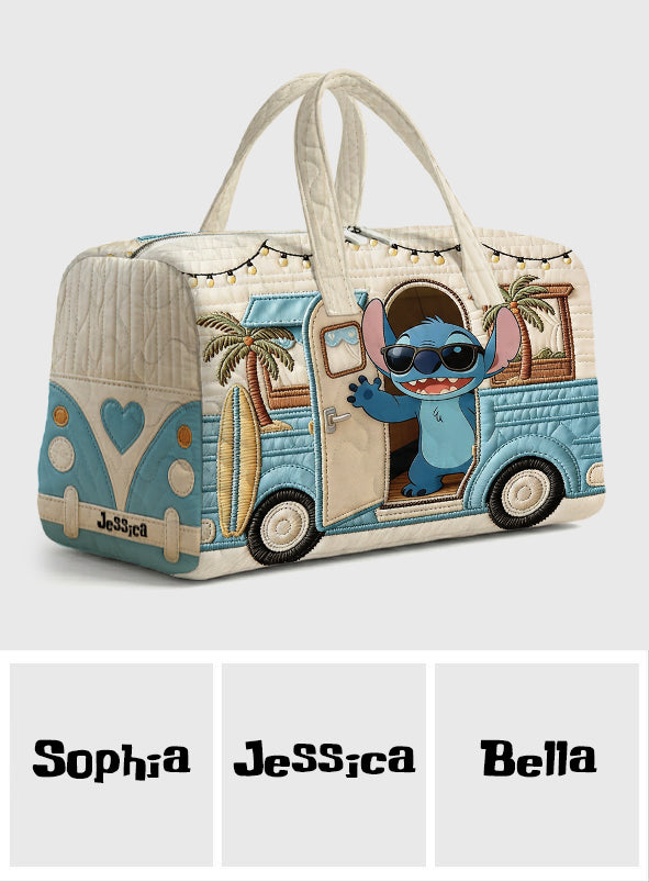 Ohana Means Family - Personalized Ohana Quilted Duffle Bag