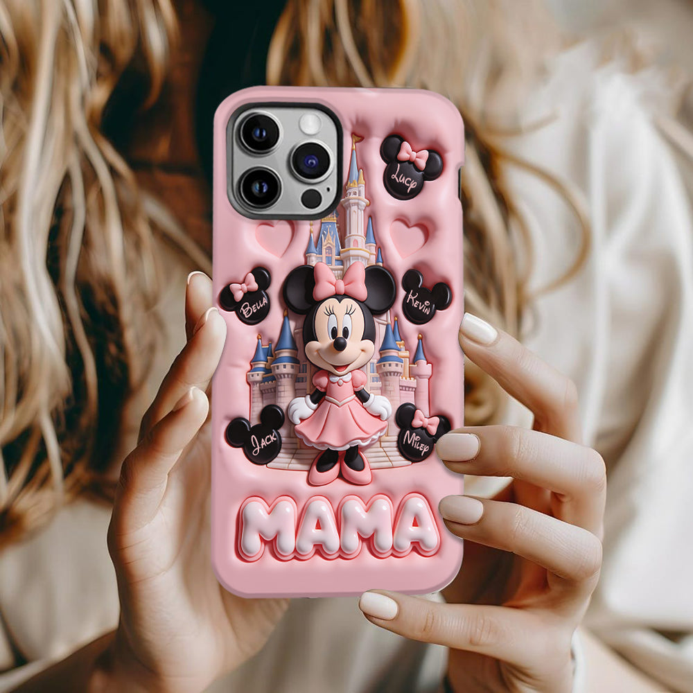 Magical Mom Era - Personalized Mouse Full Print Phone Case