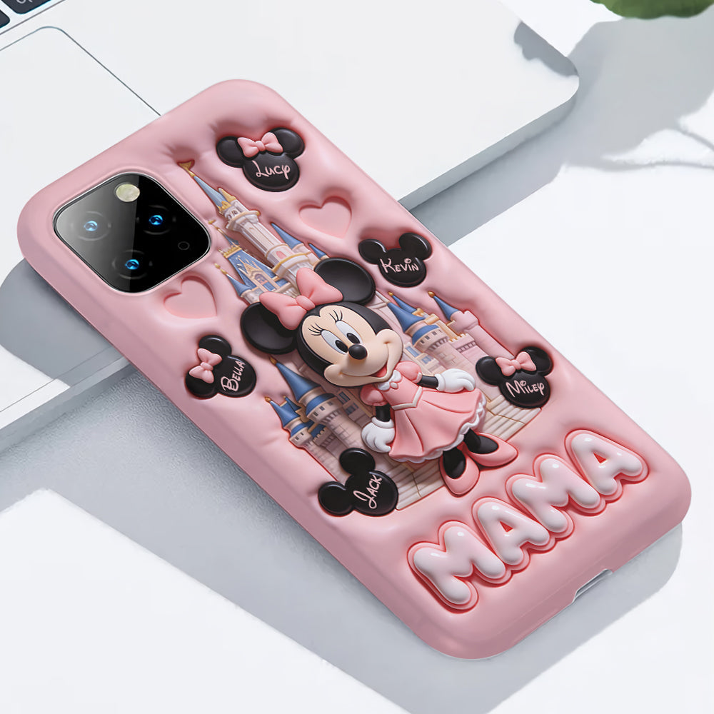 Magical Mom Era - Personalized Mouse Full Print Phone Case