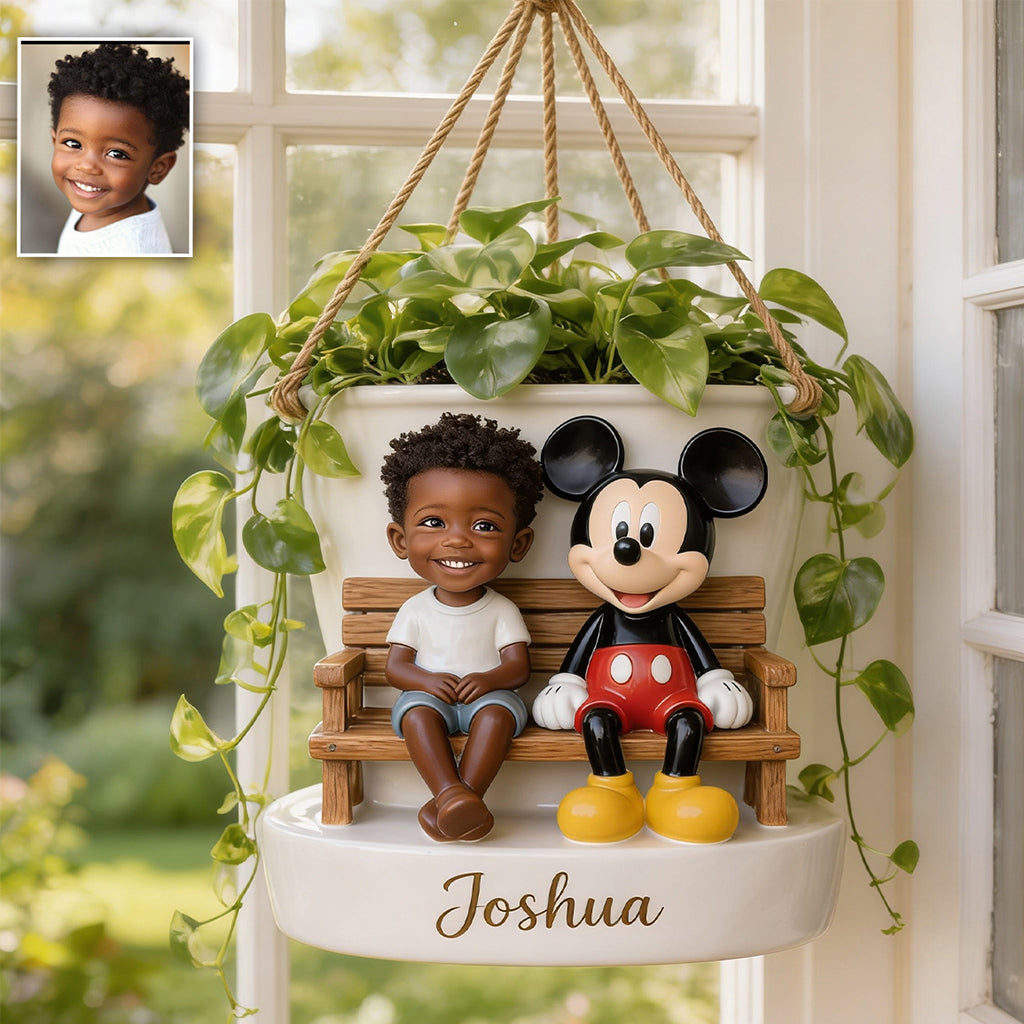 Buddy Bloom - Personalized Kid Hanging Pot