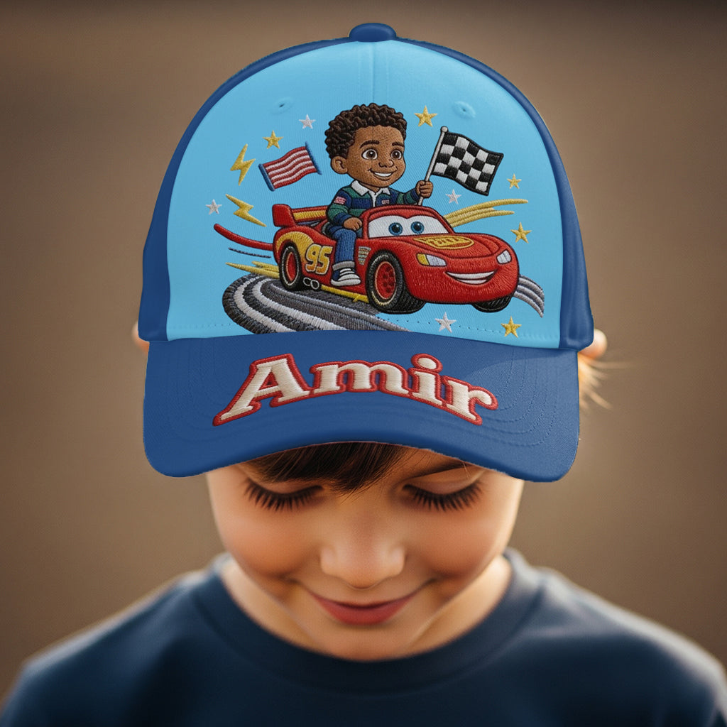 Little Racer - Personalized Racing Lover Classic Cap