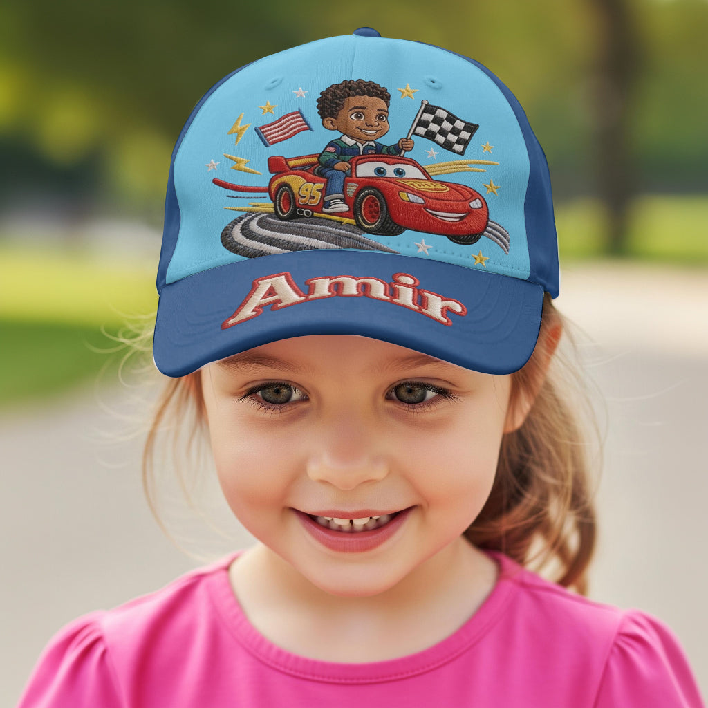 Little Racer - Personalized Racing Lover Classic Cap