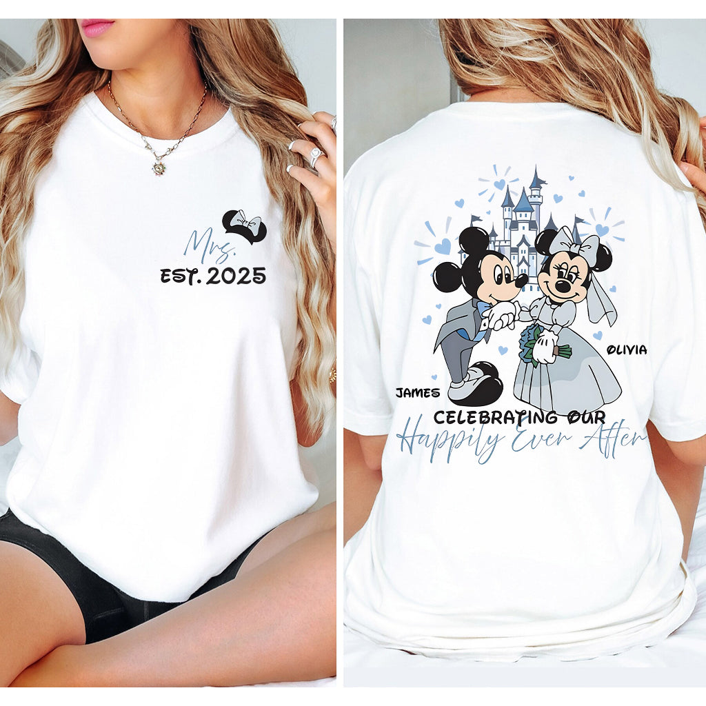 Happily Ever After - Personalized Mouse T-shirt And Hoodie