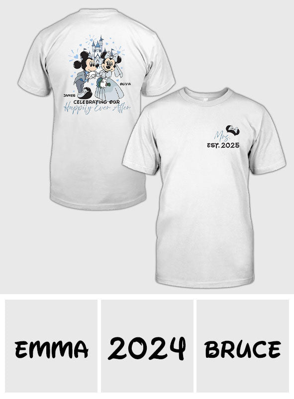 Happily Ever After - Personalized Mouse T-shirt And Hoodie