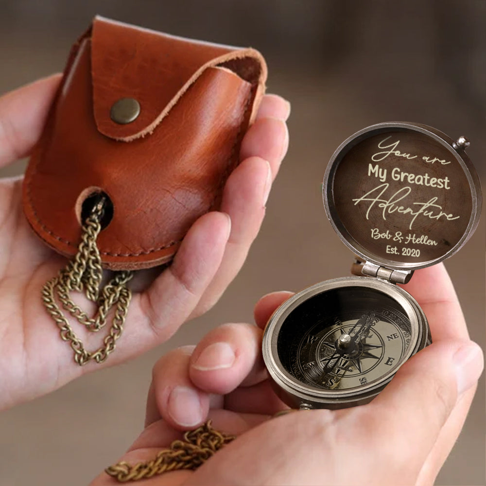 You Are My Greatest Adventure - Personalized Incredible Family Compass