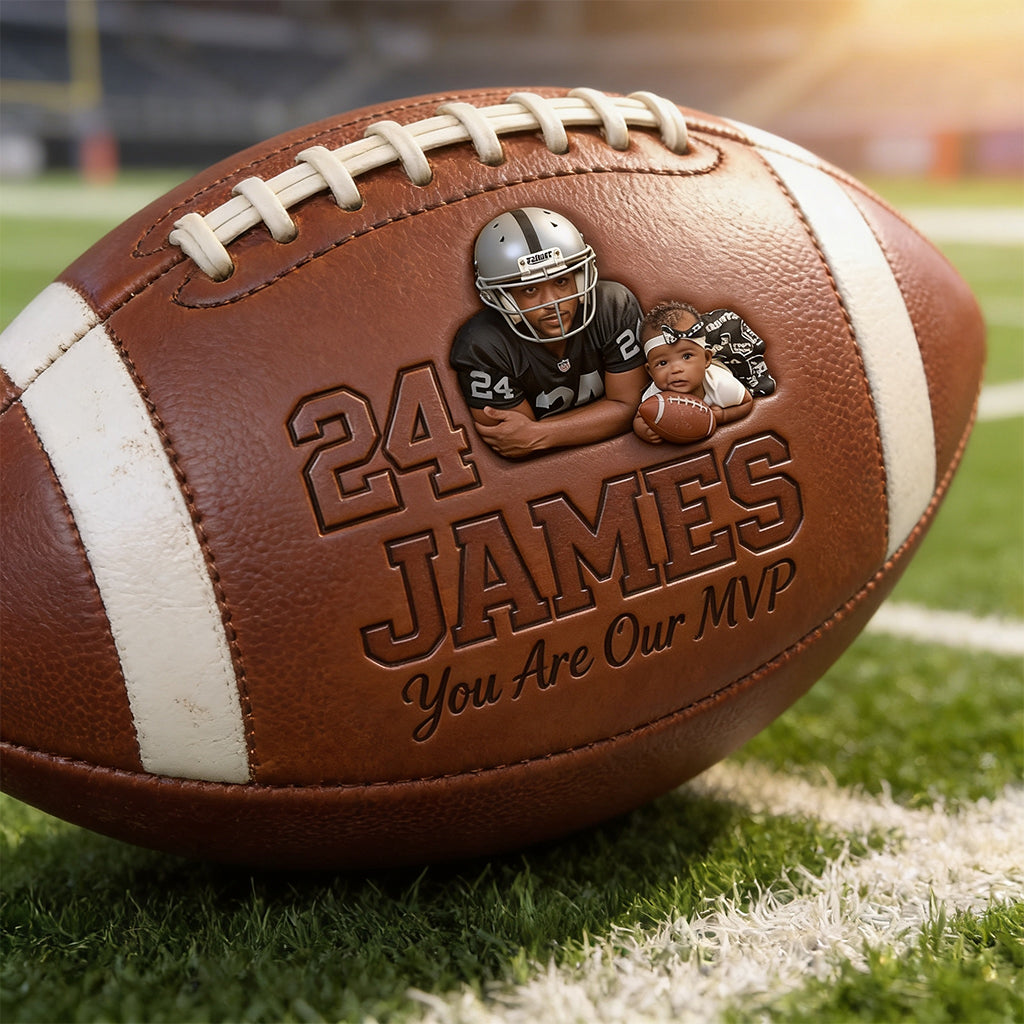 Football Dad - Personalized Father Multi-Sport Ball
