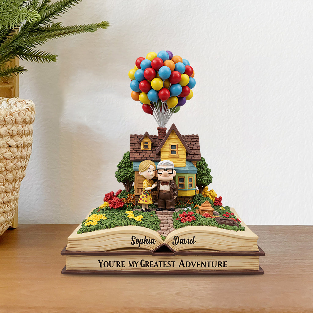 You're My Greatest Adventure - Personalized Mouse Custom Shaped Acrylic Plaque