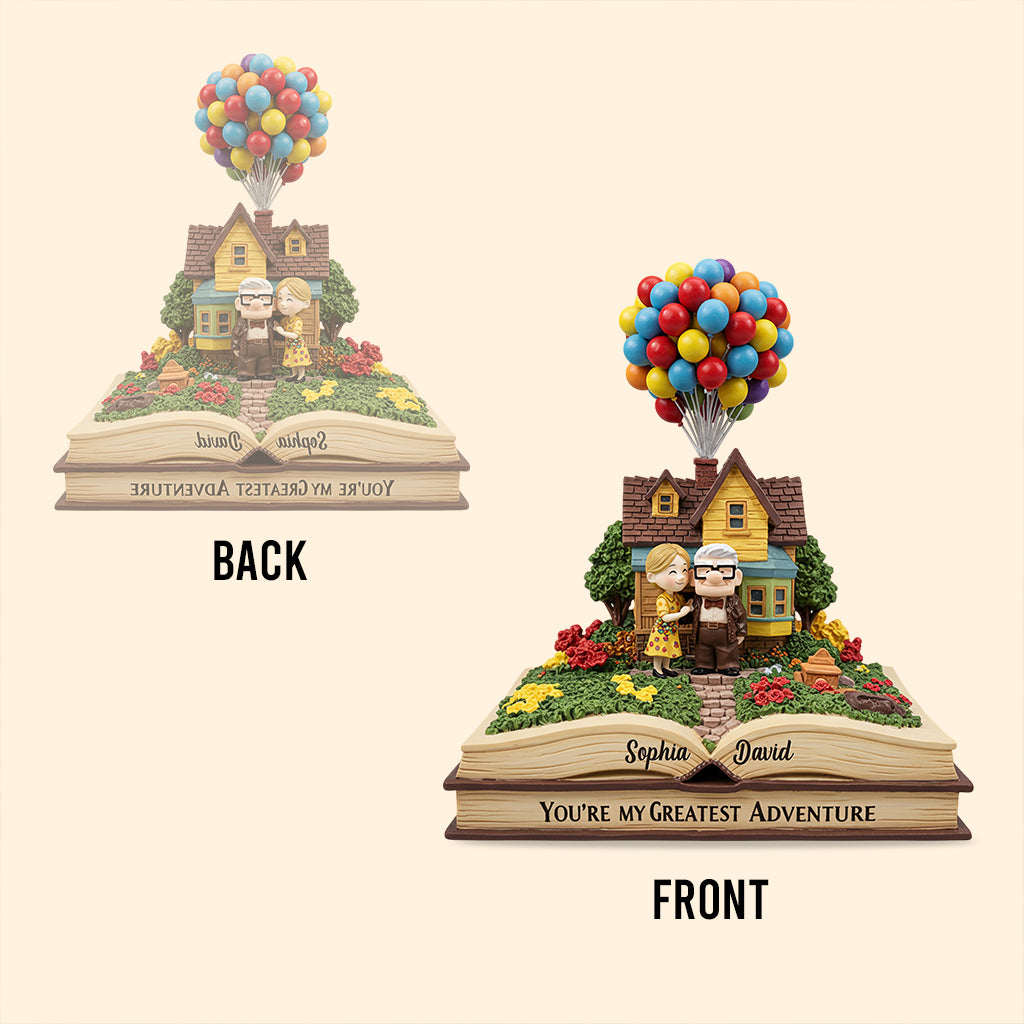 You're My Greatest Adventure - Personalized Mouse Custom Shaped Acrylic Plaque