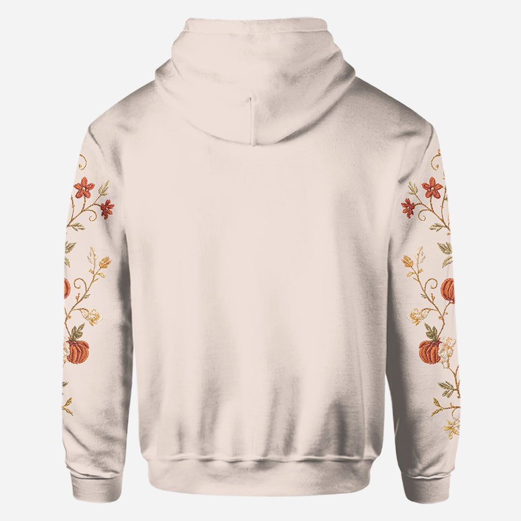 Honey Bear Autumn Vibes - Personalized Yellow Bear All Over Shirt