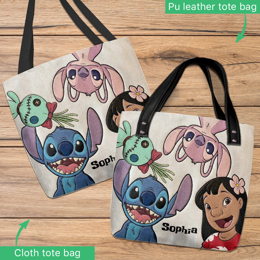 Ohana Means Family - Personalized Ohana Tote Bag