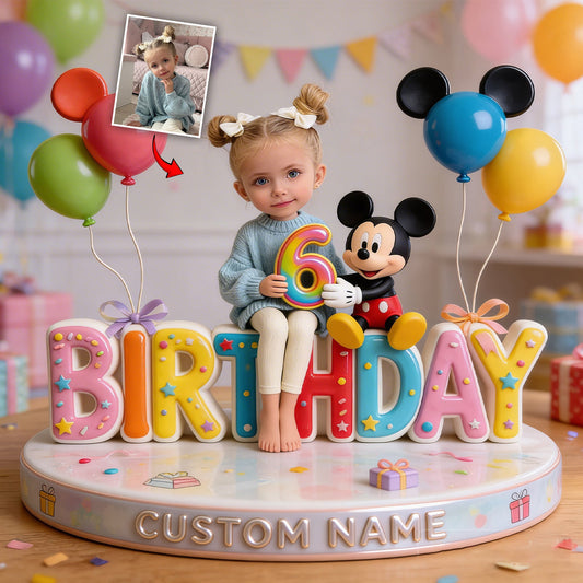 Custom Any Photo - Personalized Kid Custom Shaped Acrylic Plaque