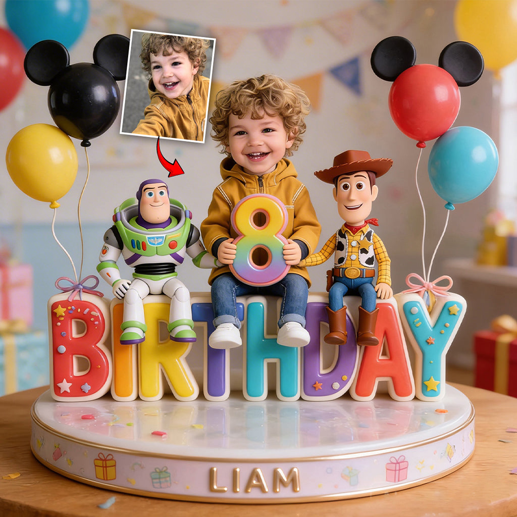Custom Any Photo - Personalized Kid Custom Shaped Acrylic Plaque