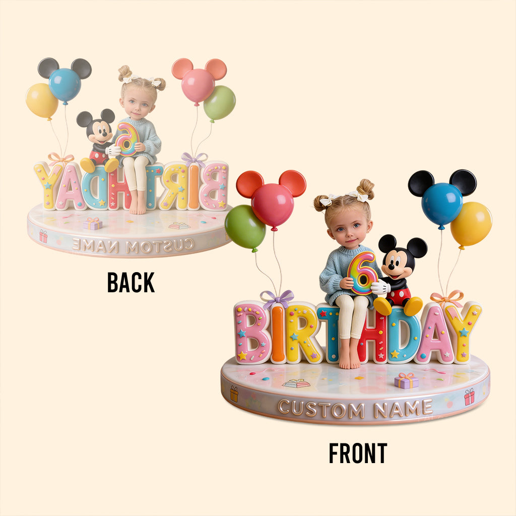 Custom Any Photo - Personalized Kid Custom Shaped Acrylic Plaque