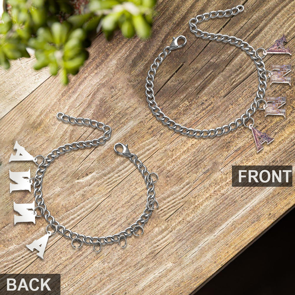 Magical Jewelry - Personalized Mouse Bracelet With Charms