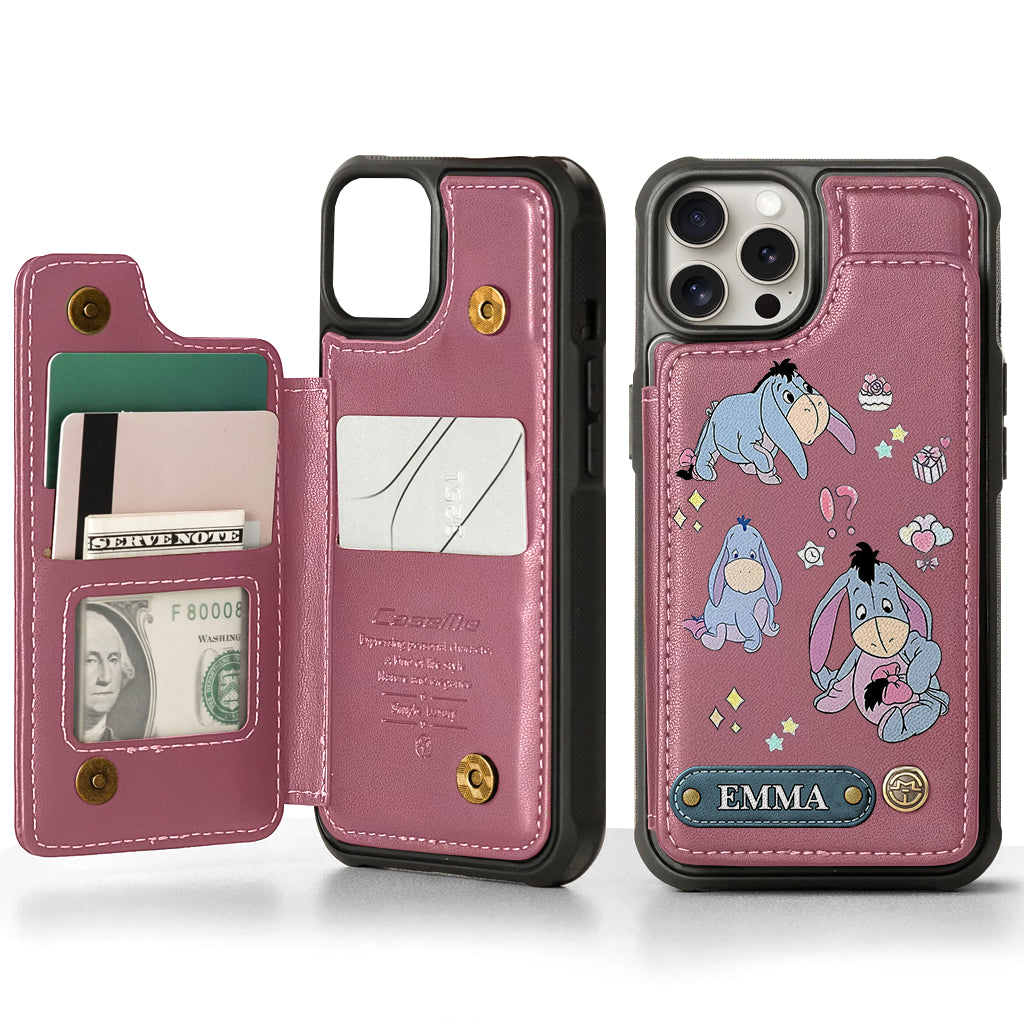 Donkey Friend - Personalized Mouse Wallet Phone Case
