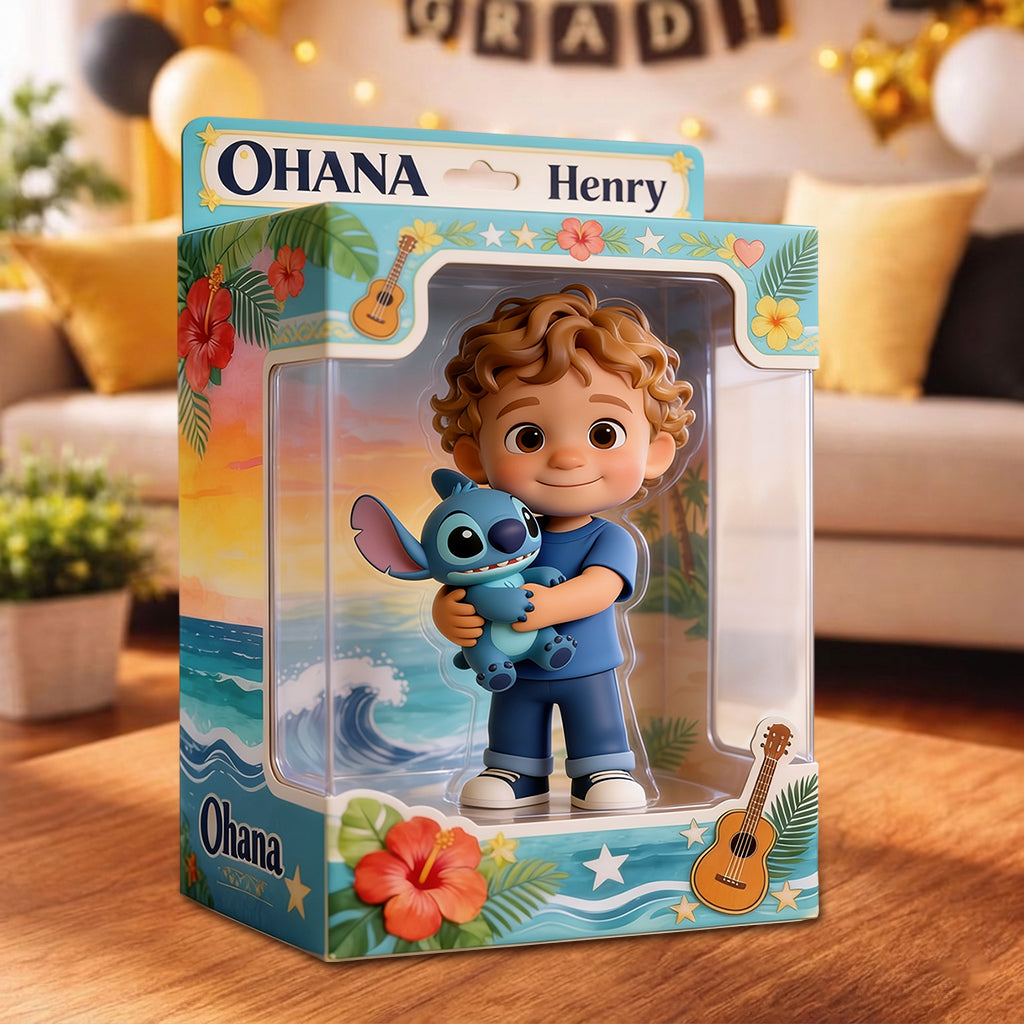 Ohana Friends - Personalized Ohana Acrylic Display Box