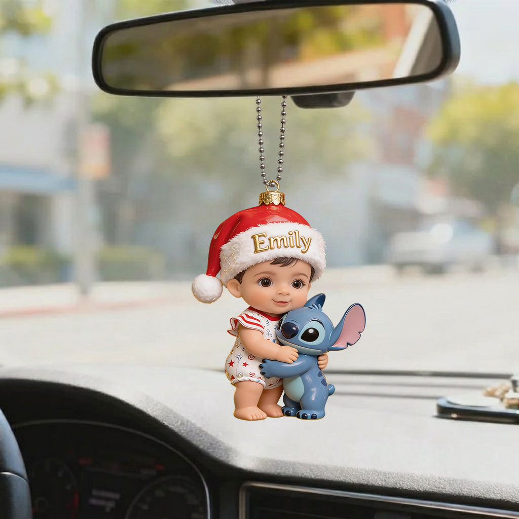 Merry Christmas - Personalized Ohana Premium 3D Ornament