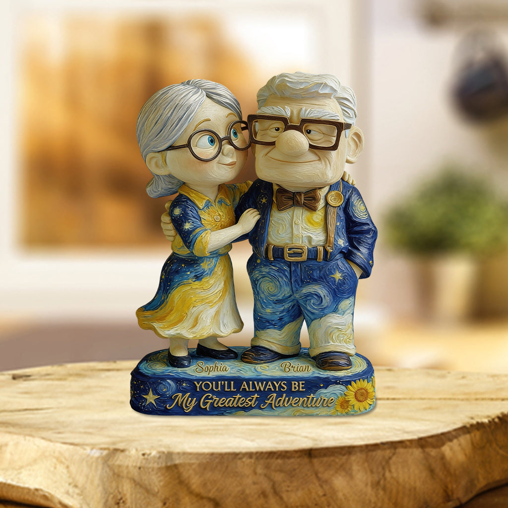 You'll Always Be My Greatest Adventure - Personalized Up Movie Couple Custom Shaped Acrylic Plaque