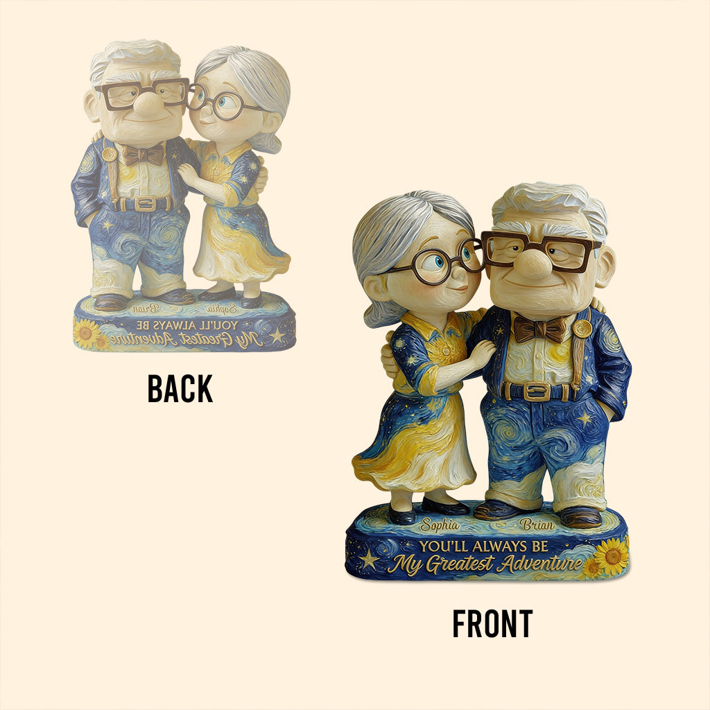 You'll Always Be My Greatest Adventure - Personalized Up Movie Couple Custom Shaped Acrylic Plaque
