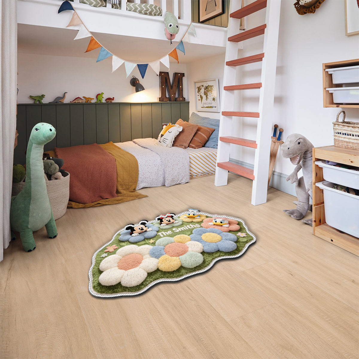 Magical Moments - Personalized Mouse Non-Slip Tufted Rug