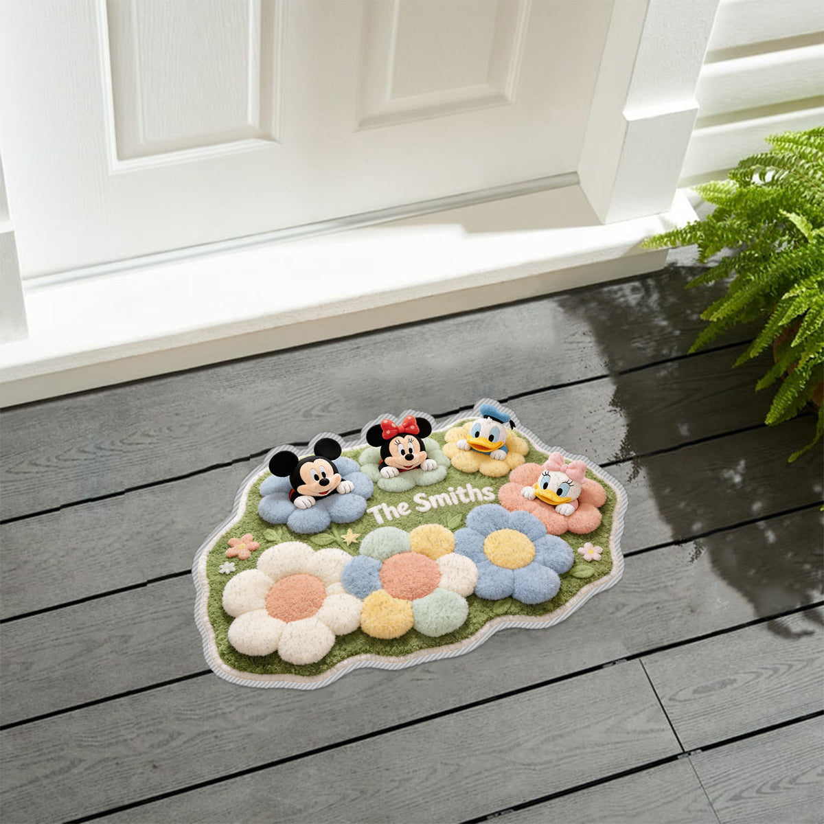 Magical Moments - Personalized Mouse Non-Slip Tufted Rug