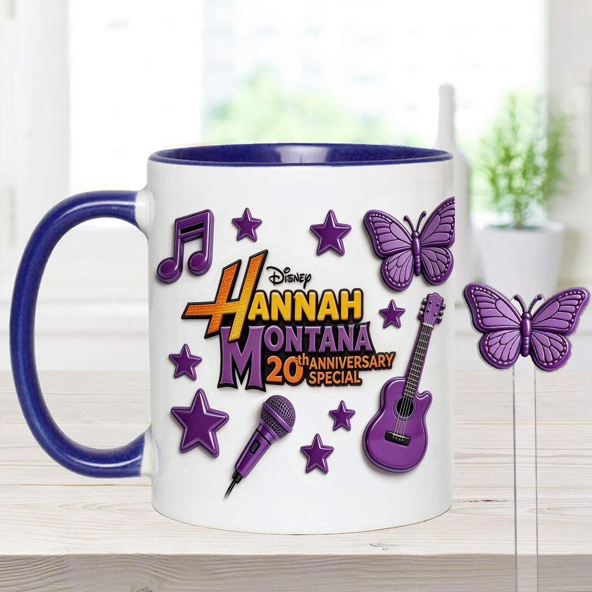 Best Of All Worlds - Personalized Teenage Girl Set Accent Mug with Acrylic Stirrers