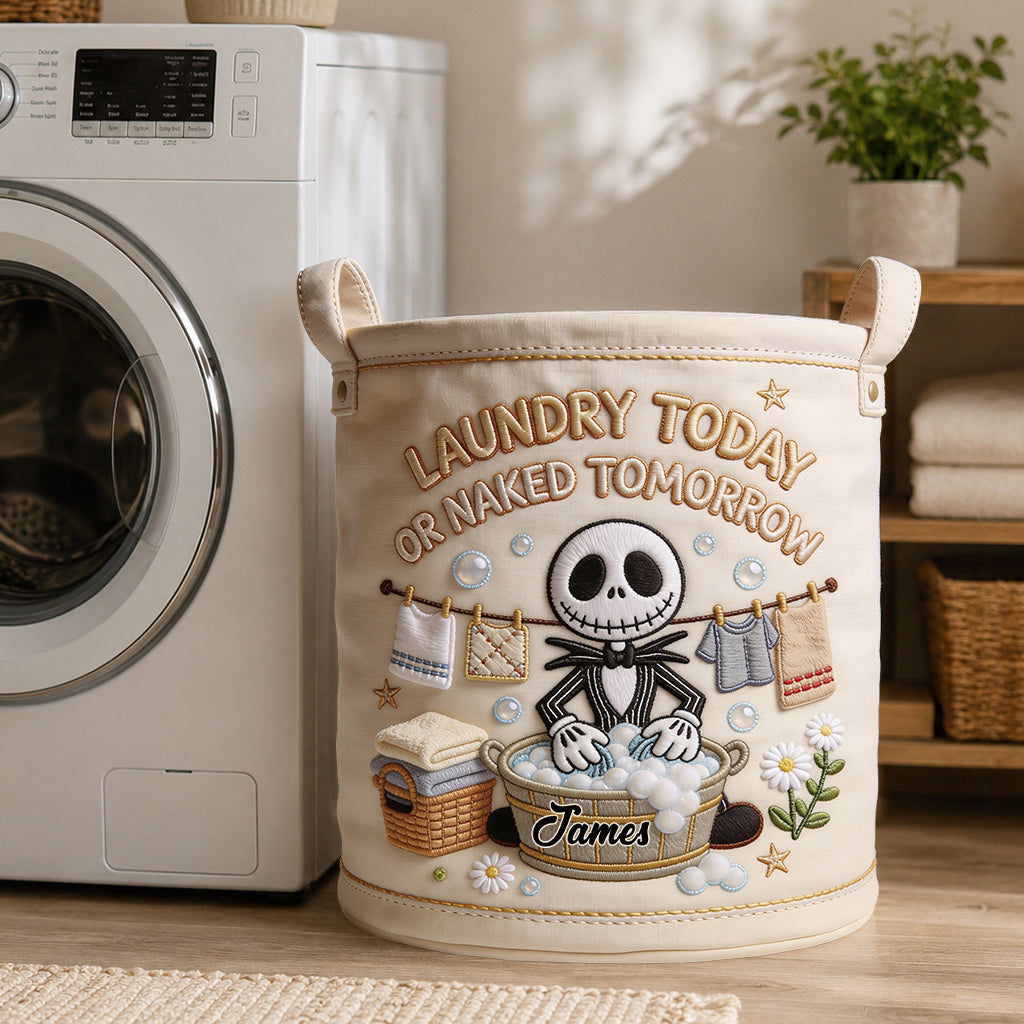 Laundry Today - Personalized Nightmare Storage Basket