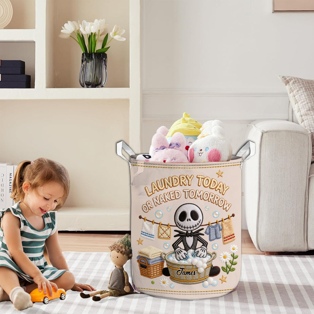Laundry Today - Personalized Nightmare Storage Basket