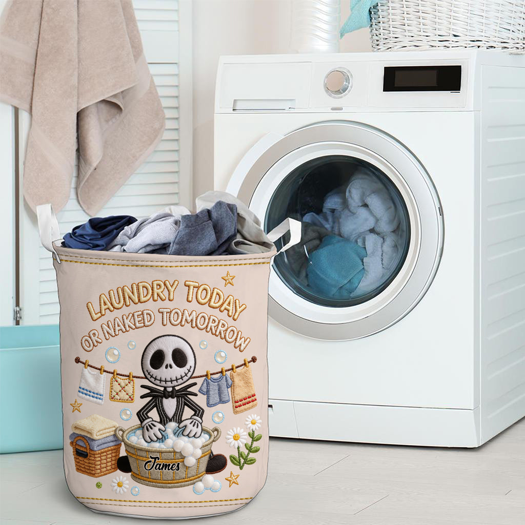 Laundry Today - Personalized Nightmare Storage Basket