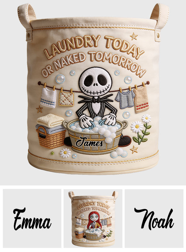 Laundry Today - Personalized Nightmare Storage Basket