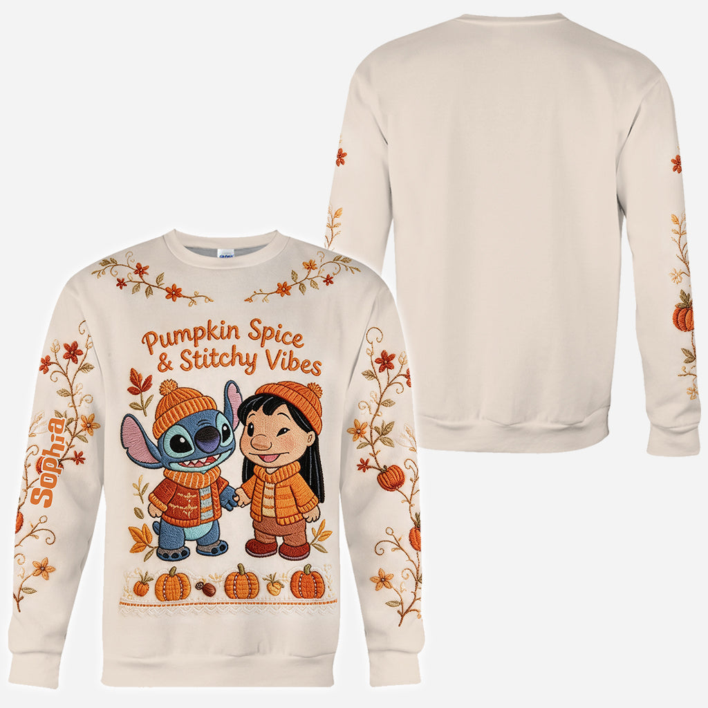 Stitchy Vibes - Personalized Ohana All Over Shirt
