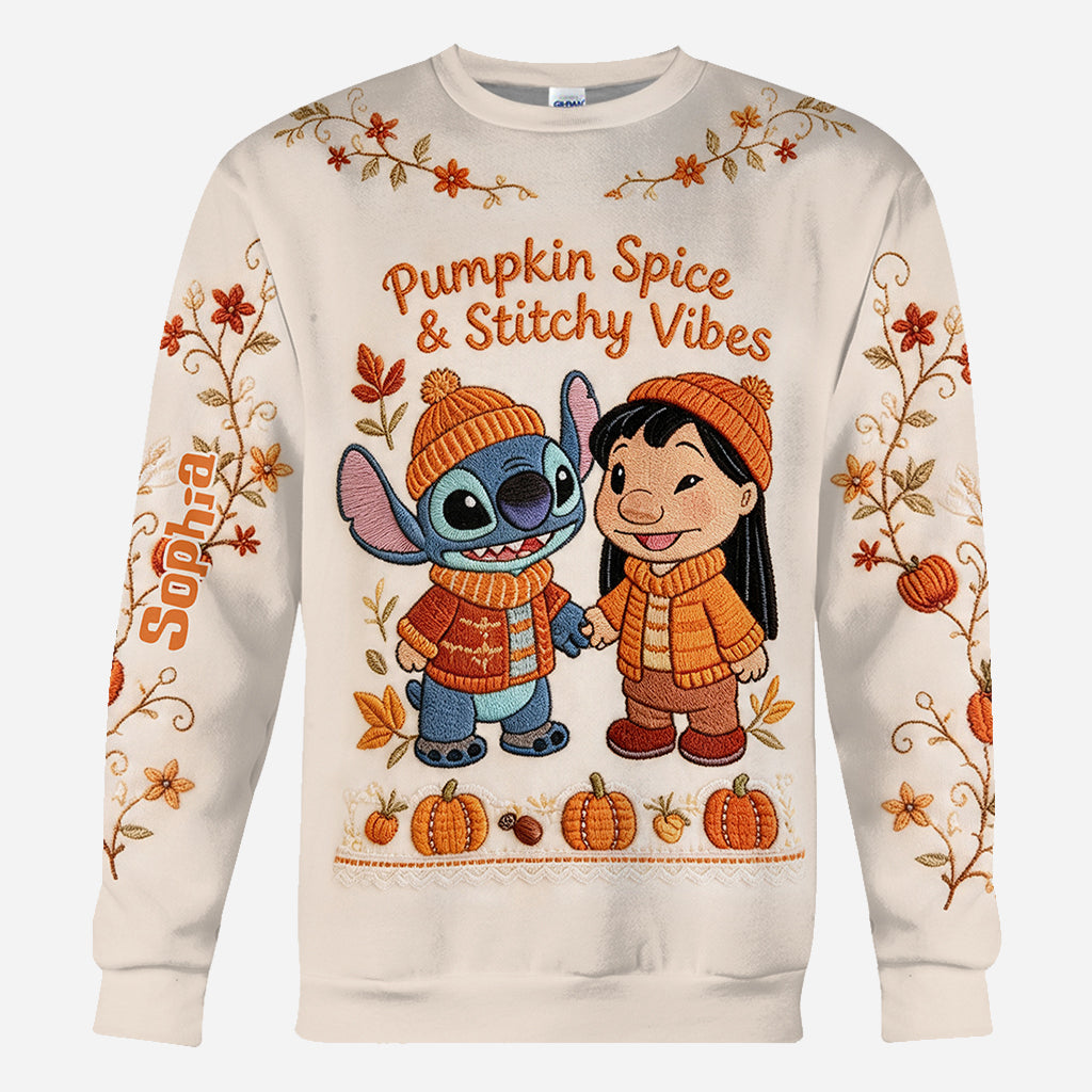 Stitchy Vibes - Personalized Ohana All Over Shirt