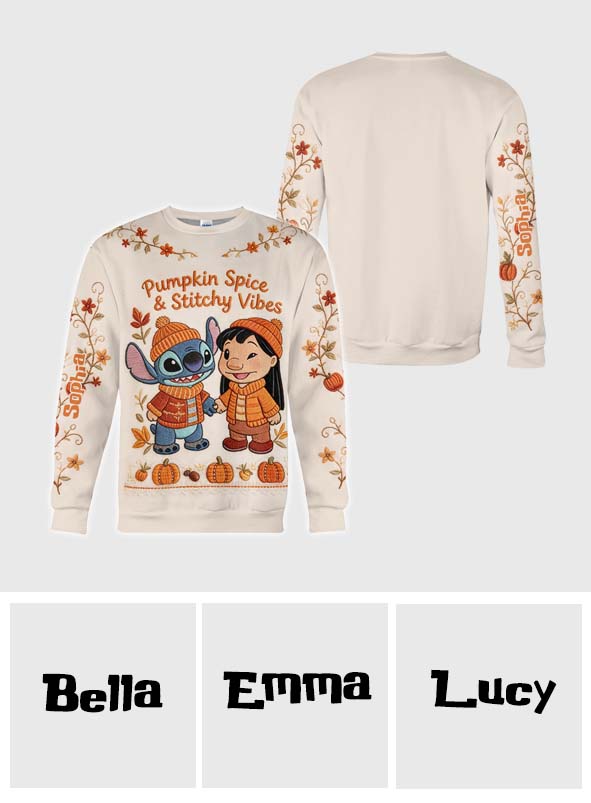 Stitchy Vibes - Personalized Ohana All Over Shirt